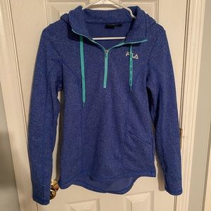 Fila half zip sweatshirt